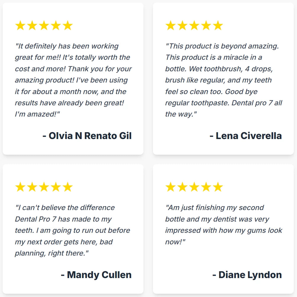 DENTAL PRO 7 - PROFESSIONAL STRENGTH