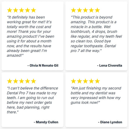 Facebook reviews for healthier teeth and gums