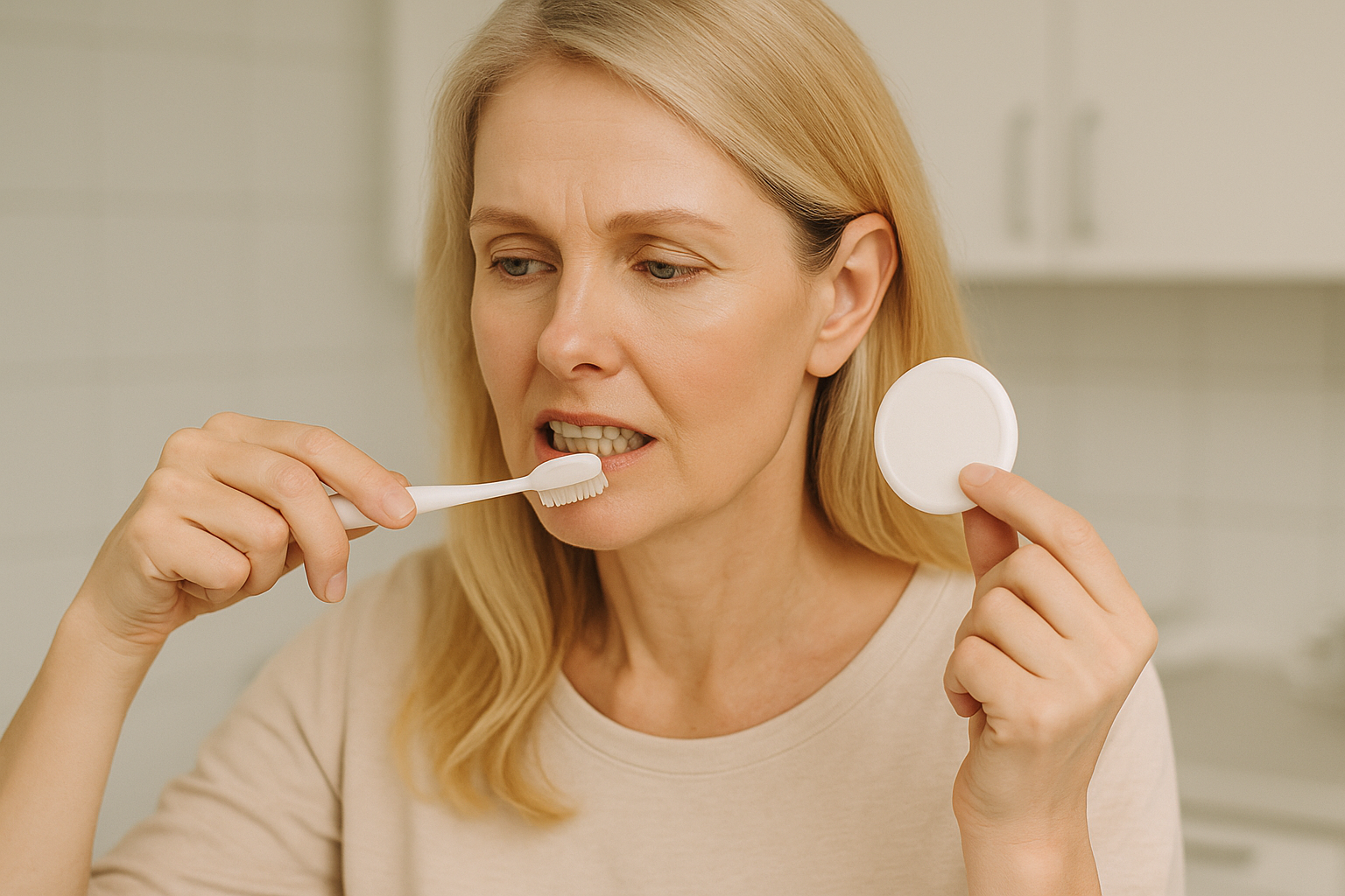 Are My Bleeding Gums Hormonal — or Gum Disease? The Two-Cycle Test That Tells Them Apart