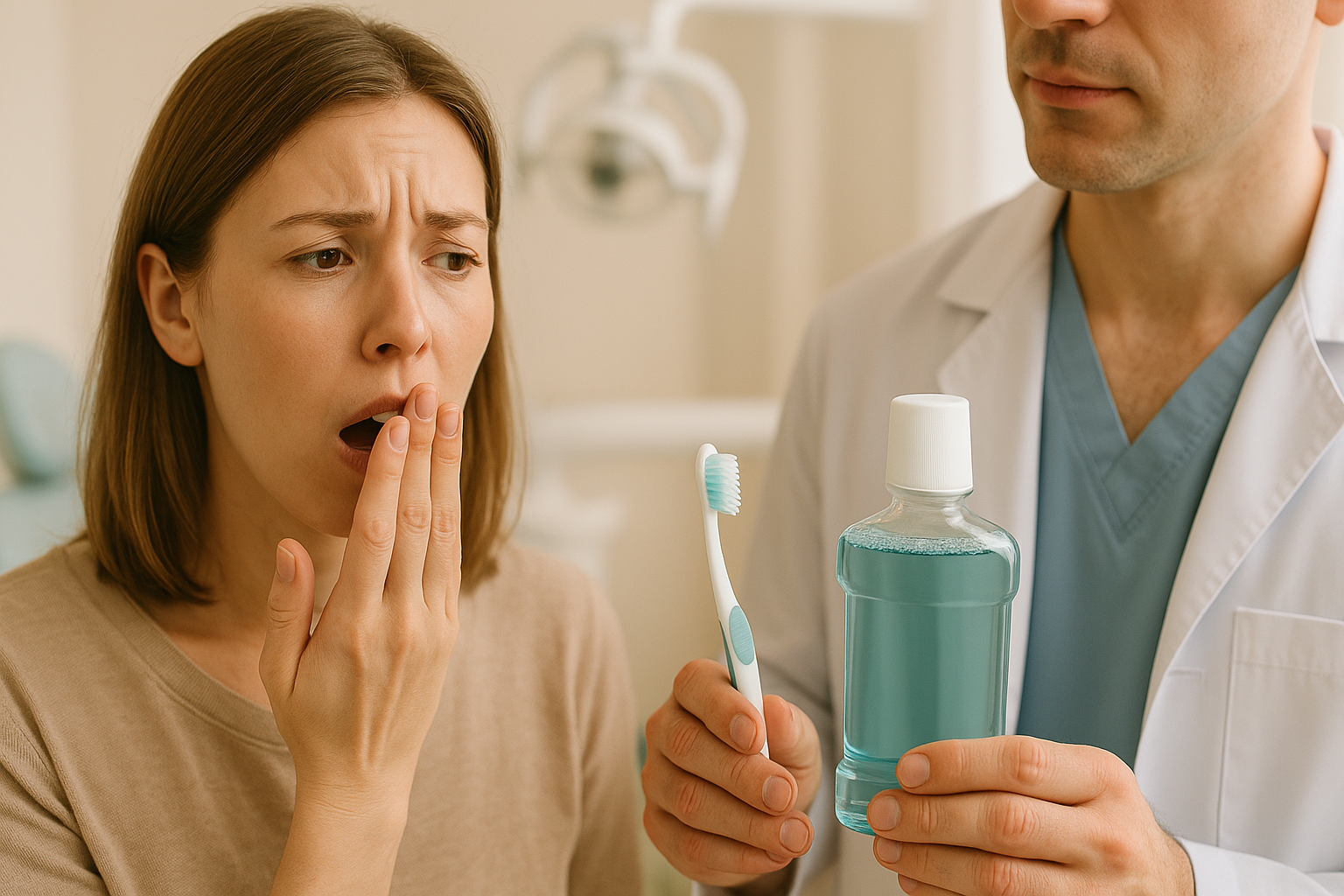 Why Does My Breath Still Smell After Brushing and Flossing?