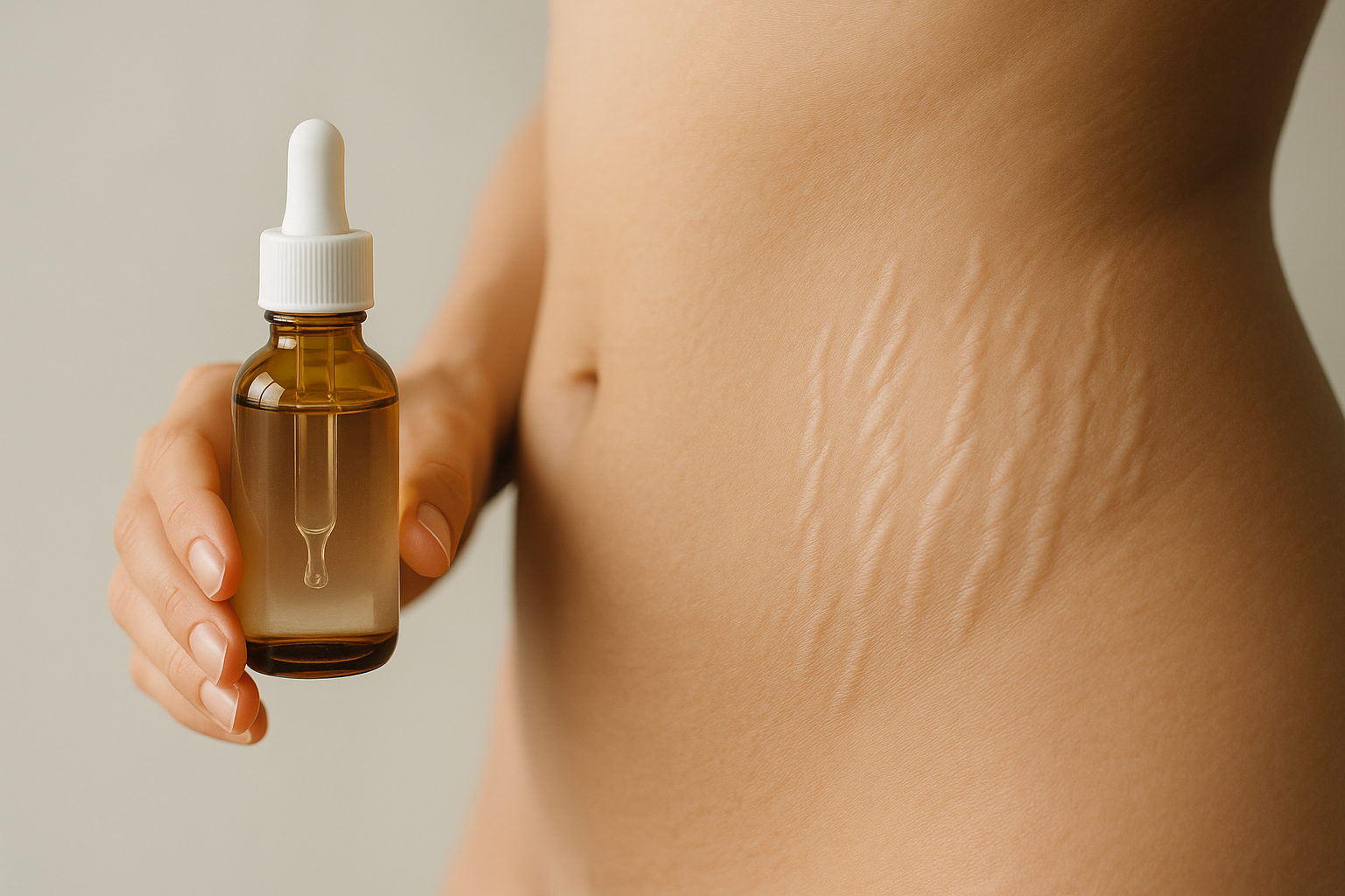 Can You Use Glycolic Acid on Stretch Marks? The Red-vs-White Rule, the 10%/pH 3.5 Safety Line — and When a Peel Is Worth It