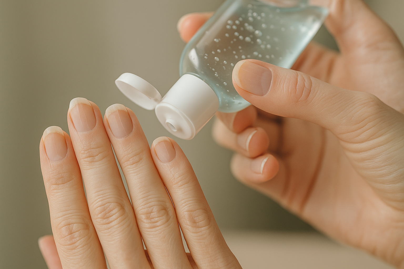 Does Hand Sanitizer Damage Your Nails? Why “It Strips the Oils” Is the Wrong Explanation — and the After-It-Dries Rule