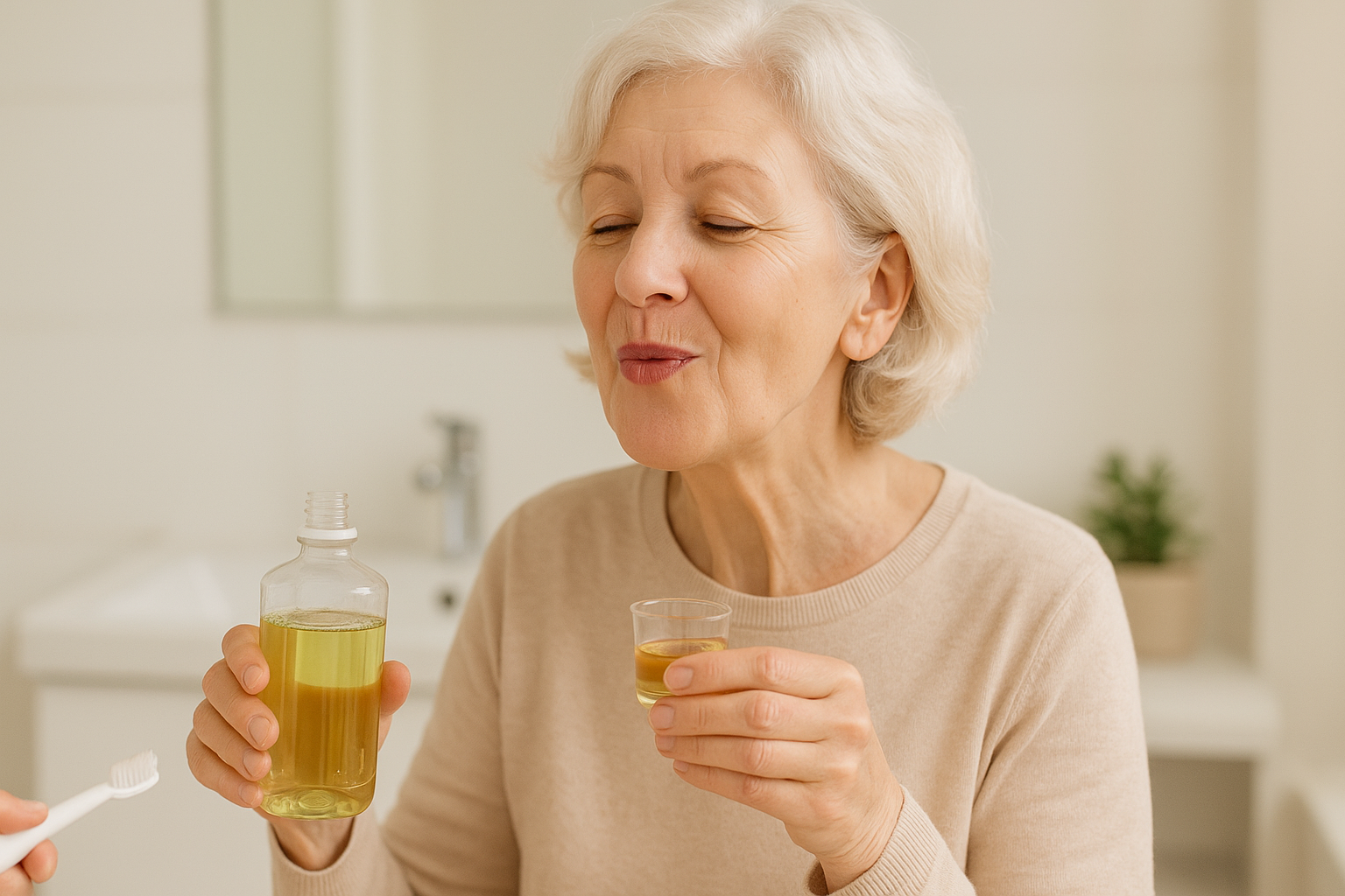 Does a Tea Tree Oil Mouth Rinse Actually Help Your Gums? What the Small Studies Show — and the Never-Swallow Rule