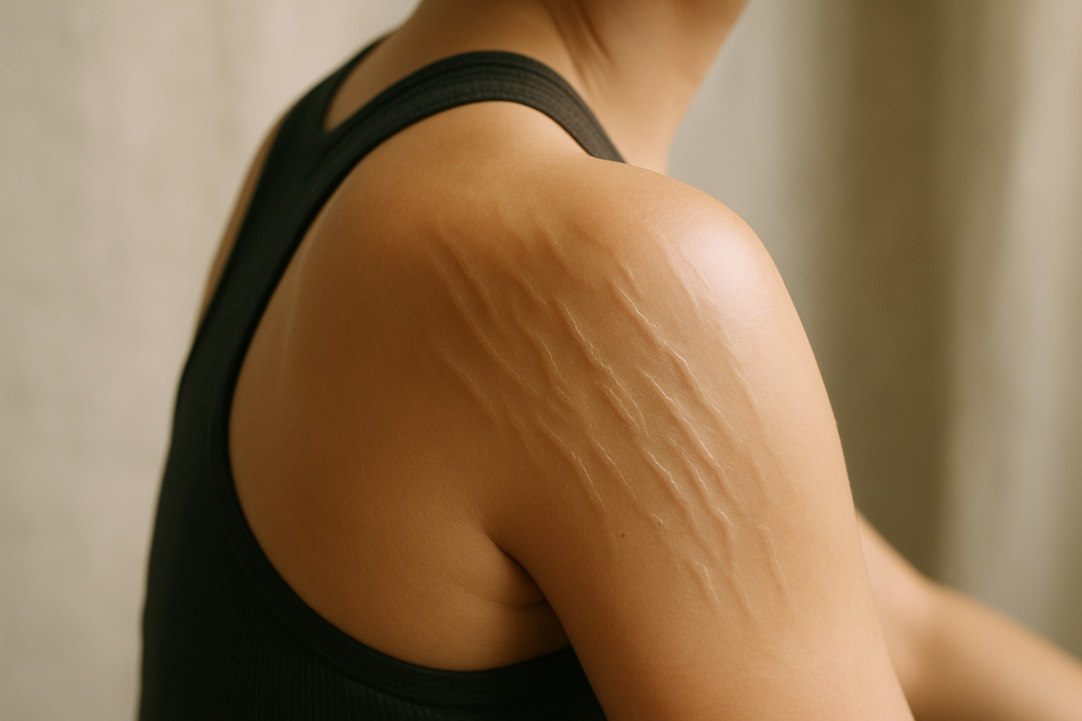 Why Do I Get Stretch Marks on My Shoulders From Working Out? (And What Actually Fades Them)
