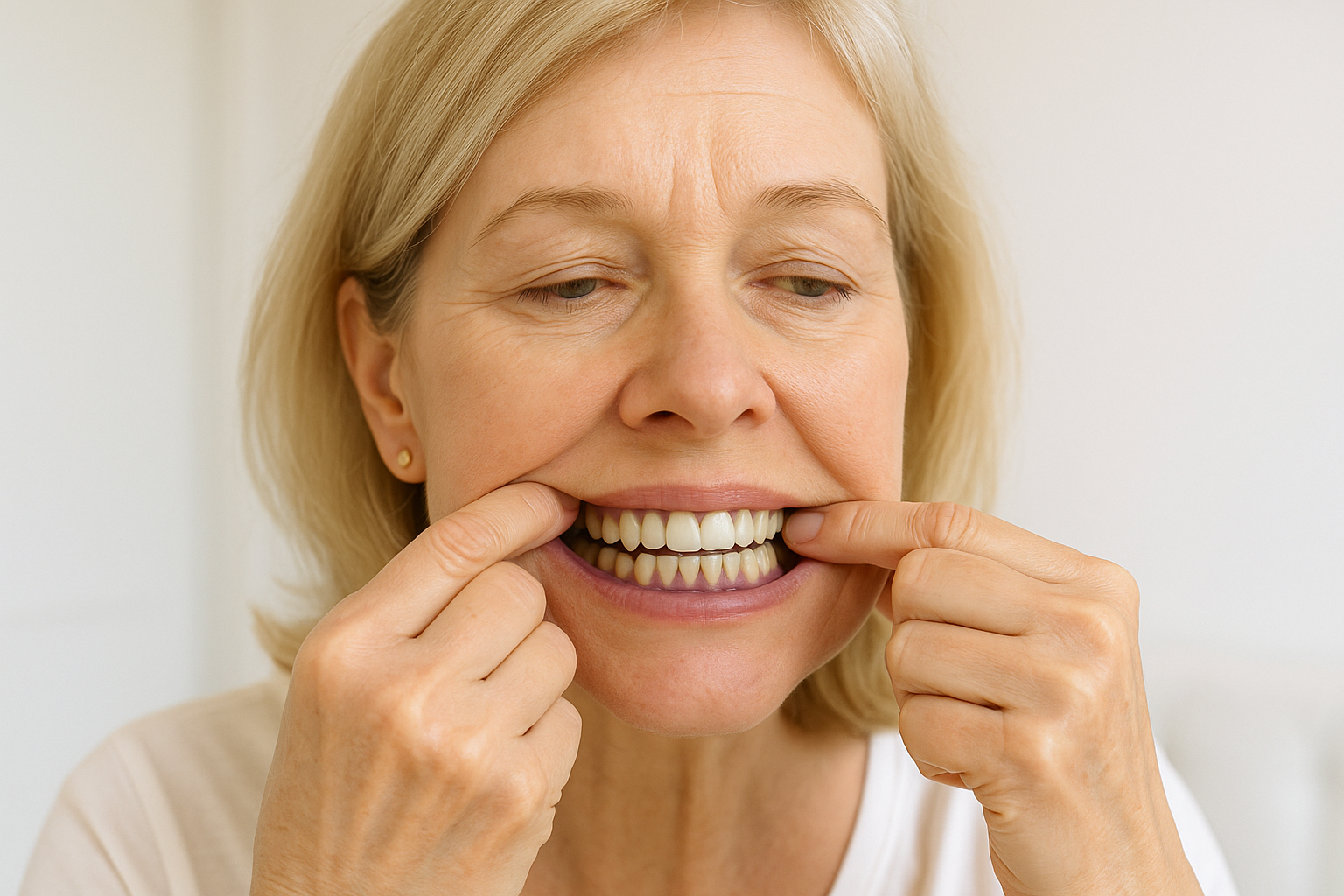 Why Are My Gums Dark or Purple? The 7 Patterns — and the 2-Week Photo Test That Shows Which Ones Need a Dentist