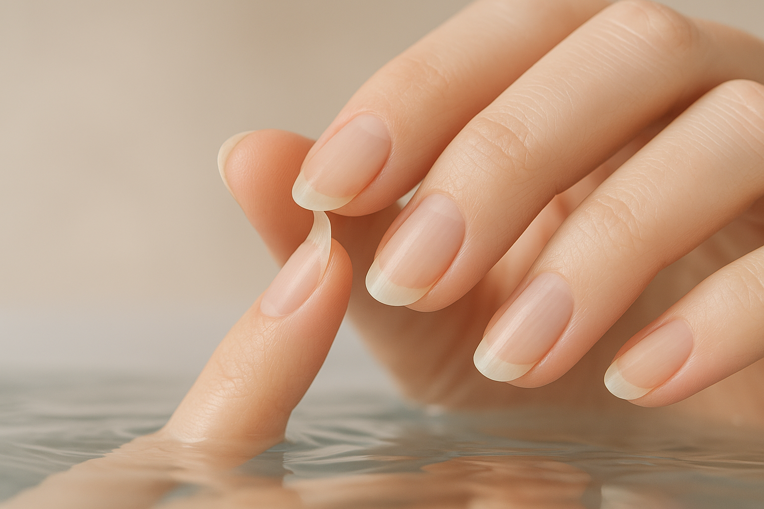 Why Do My Nails Go Soft and Bendy in Water? The Wet-Dry Cycle Explained — and the Trim-While-Soft Rule