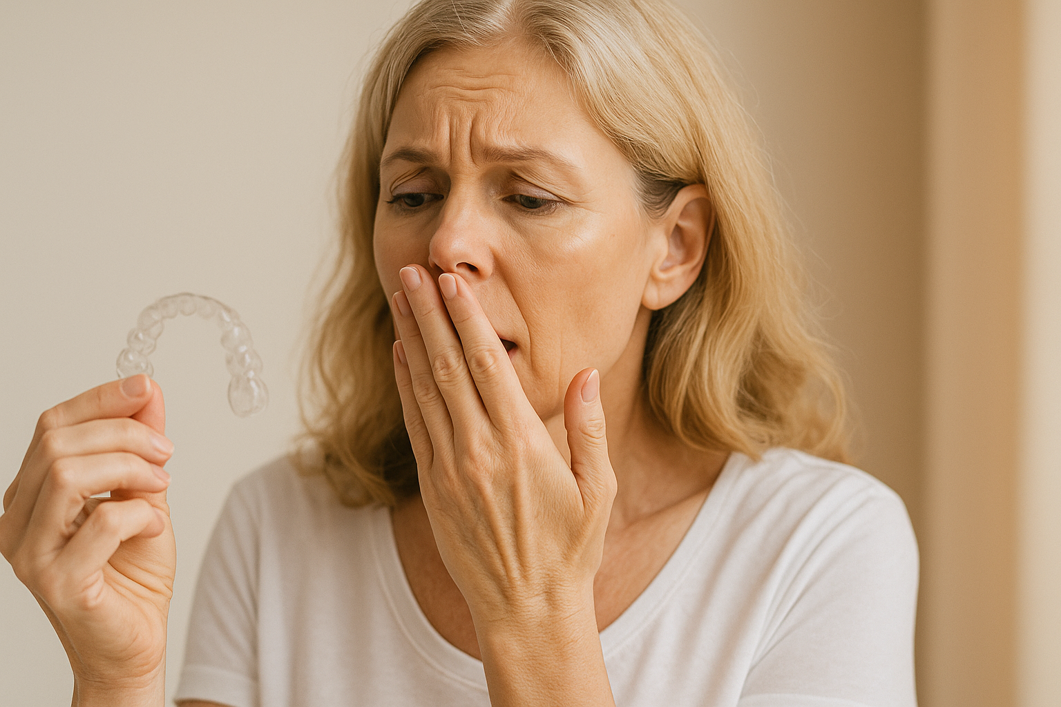 Why Does My Breath Smell With Clear Aligners or a Retainer? The 60-Second Test