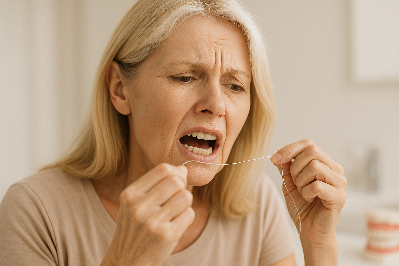 Why Does My Floss Smell Bad in One Spot? The 4 Real Causes