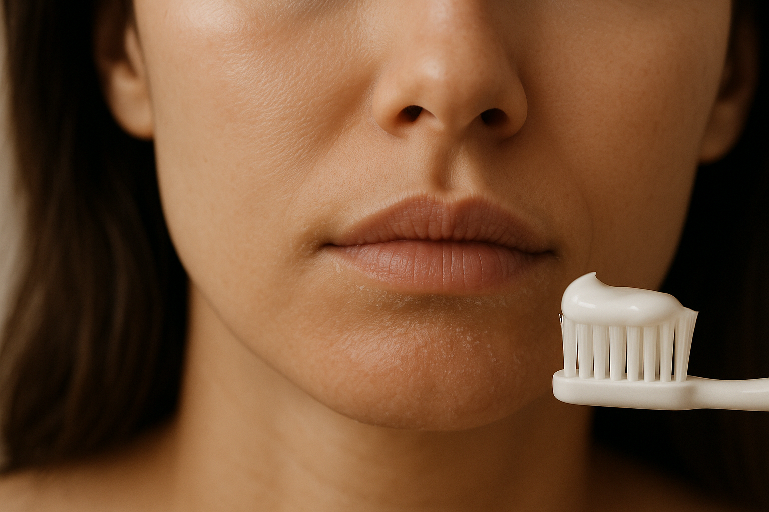 Why Is the Skin Around My Mouth So Dry? The Toothpaste Clue Most People Miss